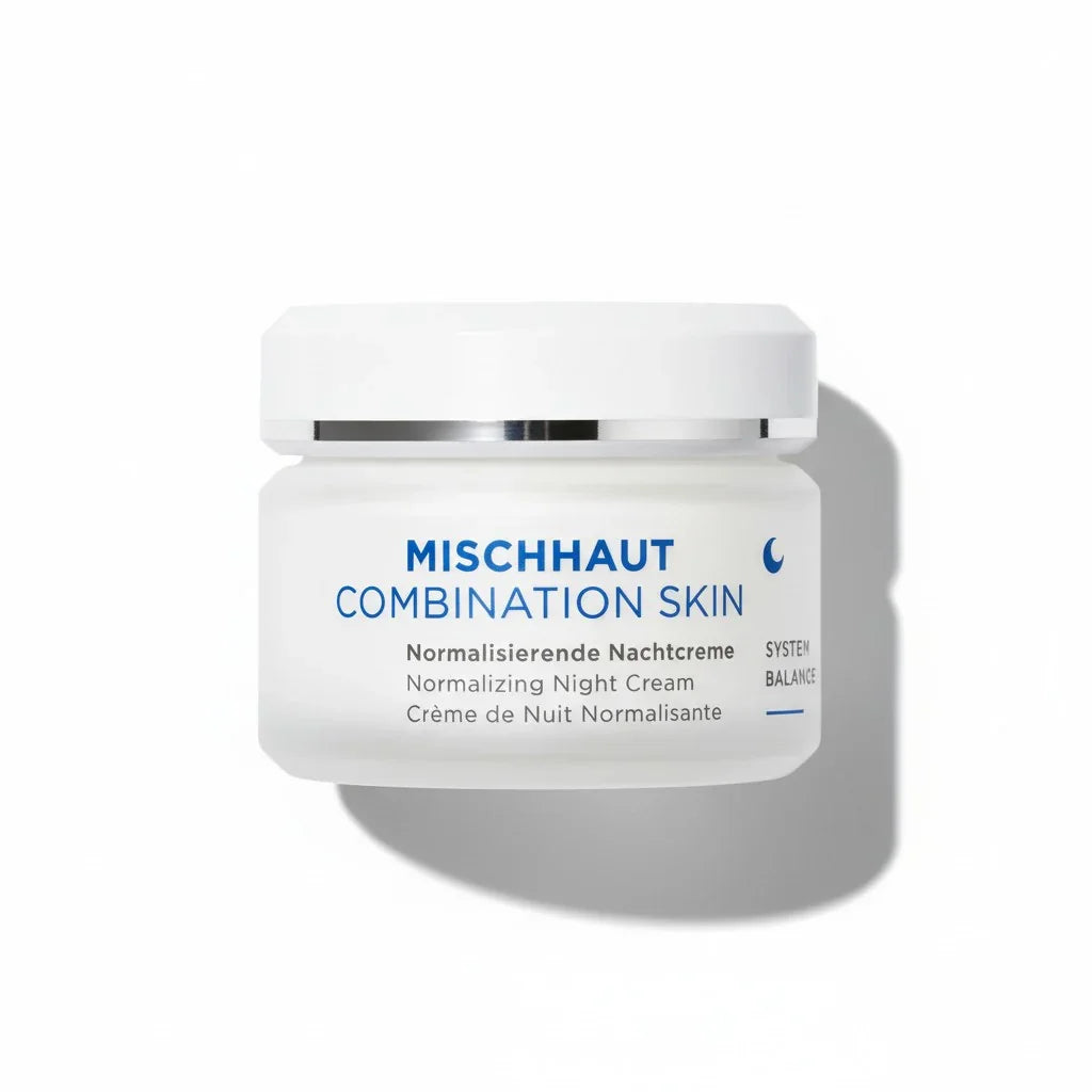 Crème de nuit normalisante Annemarie Börlind Mishhaut pour peau mixte