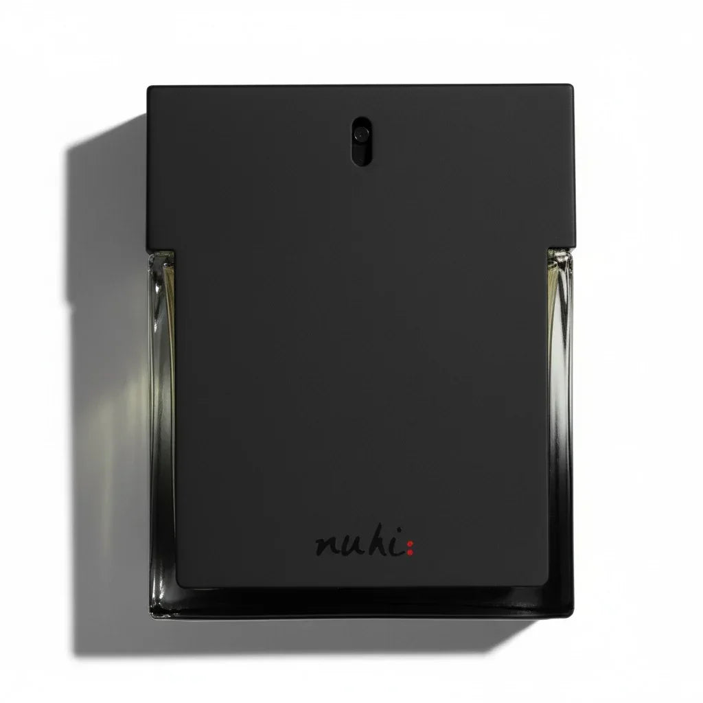 Schwarze Nuki Smart Lock Produktverpackung in einer transparenten Kunststoffhülle