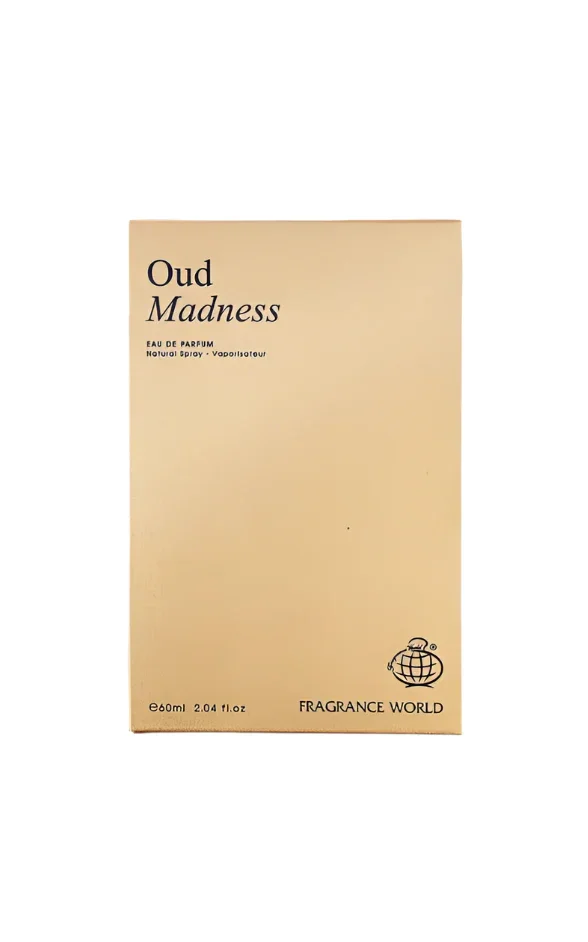 Fragrance World Oud Madness Eau de Parfum 60ml