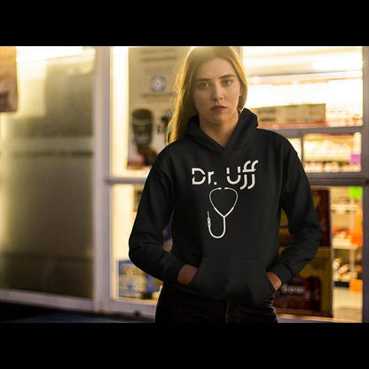 Dr. Uff Premium Hoodie (schwarz)