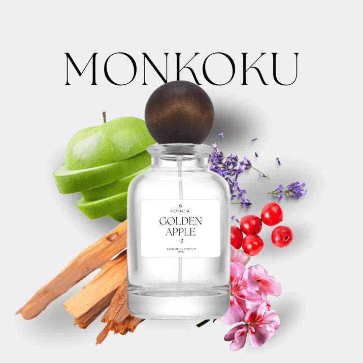 Golden Apple Extrait de Parfum || MonKoku - BLACK ELIXIR - Maison de Parfum