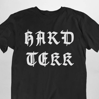 Old Hard Tekk T-Shirt (schwarz oder weiß / unisex)