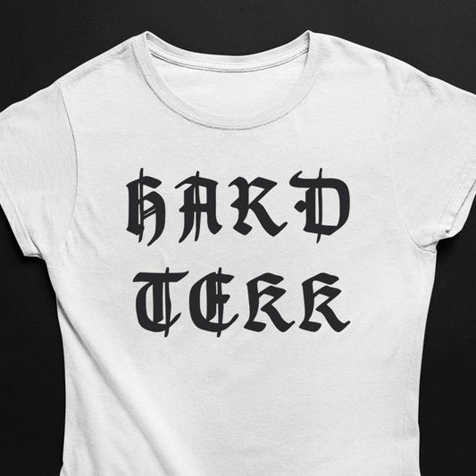 Old Hard Tekk T-Shirt (schwarz oder weiß / Frauen)
