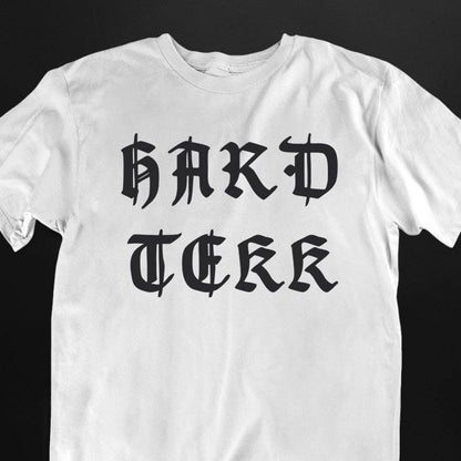 Old Hard Tekk T-Shirt (schwarz oder weiß / unisex)
