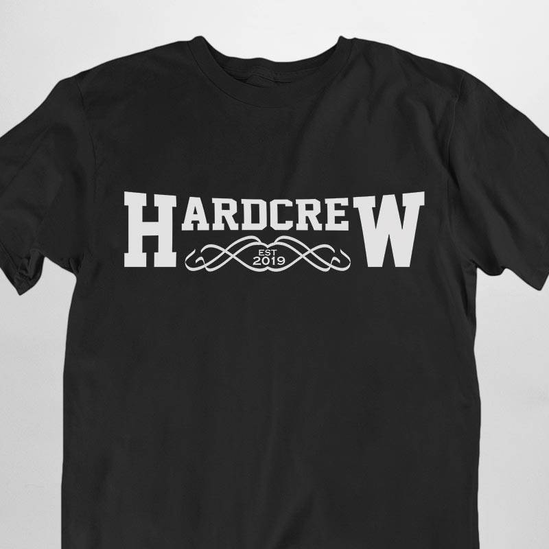 Hardcrew Premium T-Shirt (schwarz oder weiß / unisex)