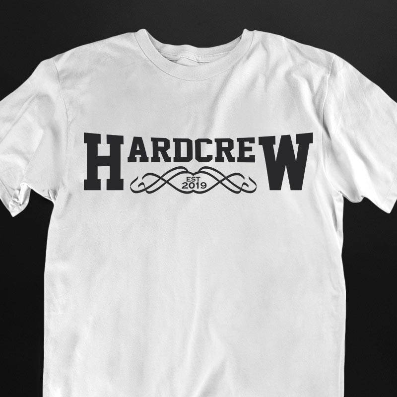 Hardcrew Premium T-Shirt (schwarz oder weiß / unisex)