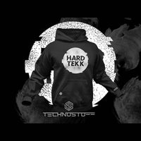 Hardtekk Circle Premium Hoodie (schwarz)