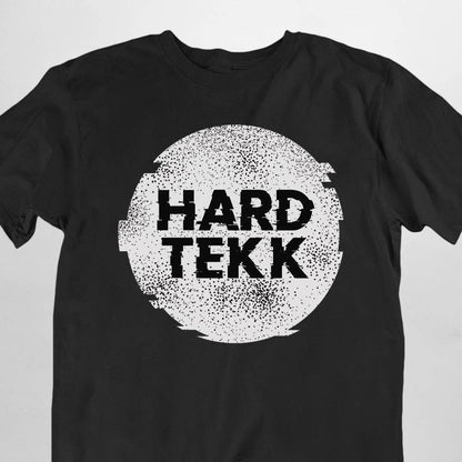 Hardtekk Circle T-Shirt (schwarz / unisex)