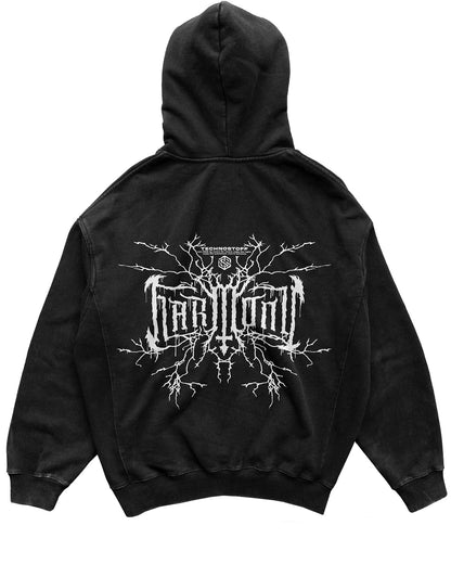 Harmony Premium Zip Hoodie (schwarz, unisex)