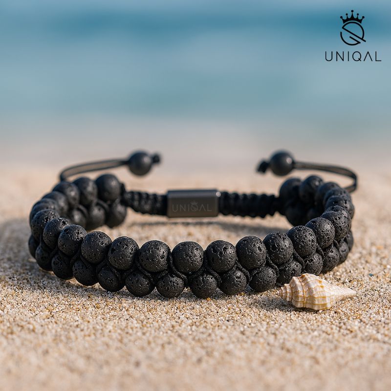 ARMBAND LAVASTEIN ZWEIREIHIG 6MM