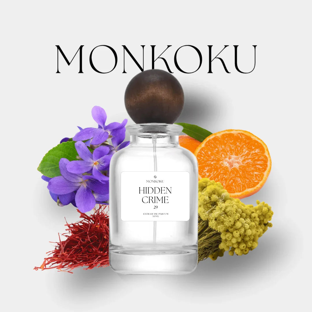 Hidden Crime Extrait de Parfum || MonKoku - BLACK ELIXIR - Maison de Parfum