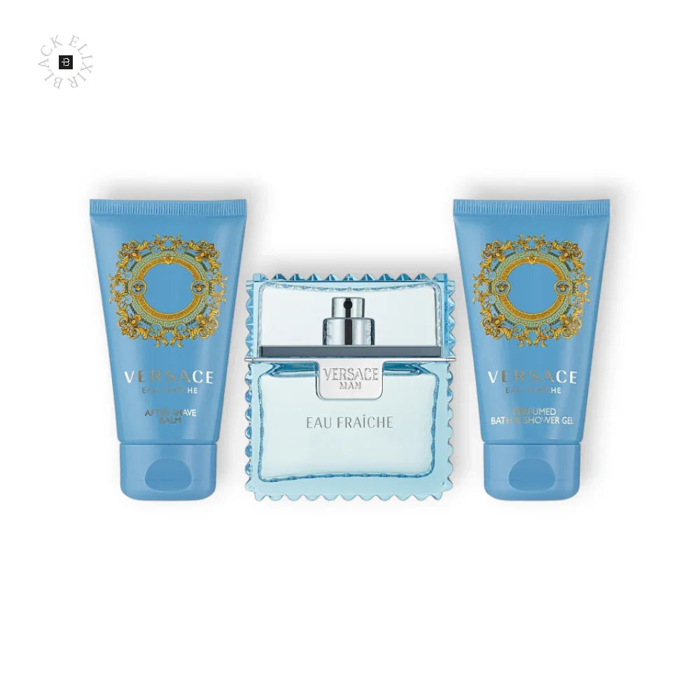 Versace Man Eau Fraiche Duftset - BLACK ELIXIR - Maison de Parfum
