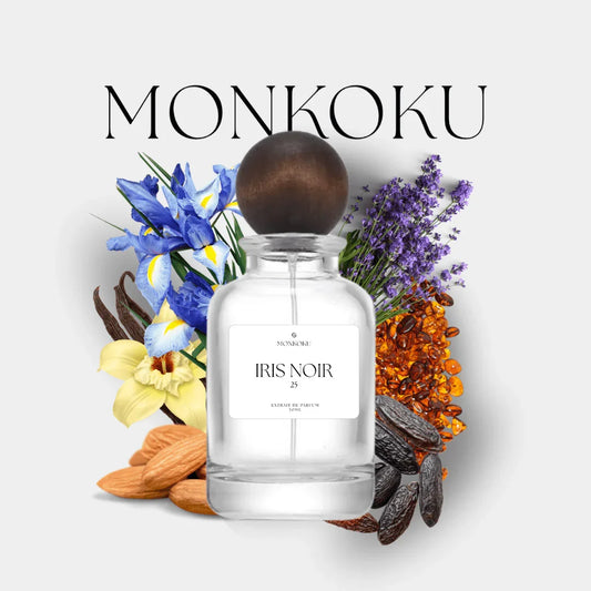 Iris Noir Extrait de Parfum || MonKoku - BLACK ELIXIR - Maison de Parfum