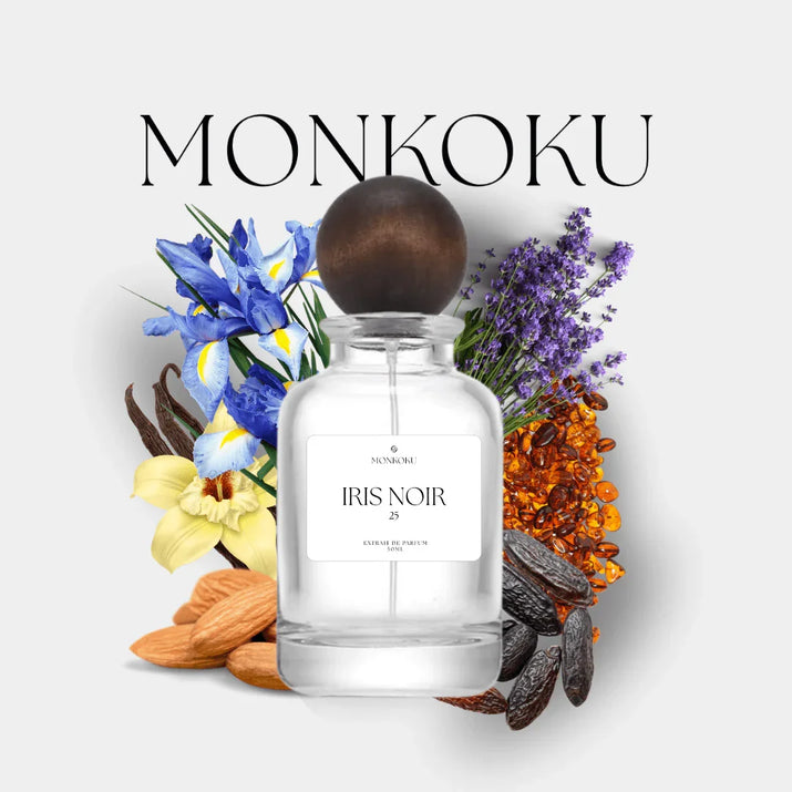 Iris Noir Extrait de Parfum || MonKoku - BLACK ELIXIR - Maison de Parfum