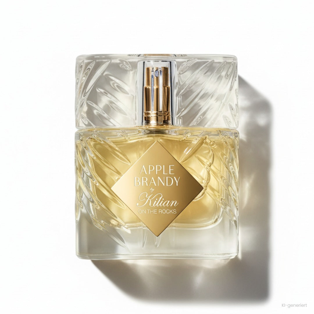 Kilian Apple Brandy on the Rocks Eau de Parfum 50 ml, Kristallflakon mit goldenem Rautenschild