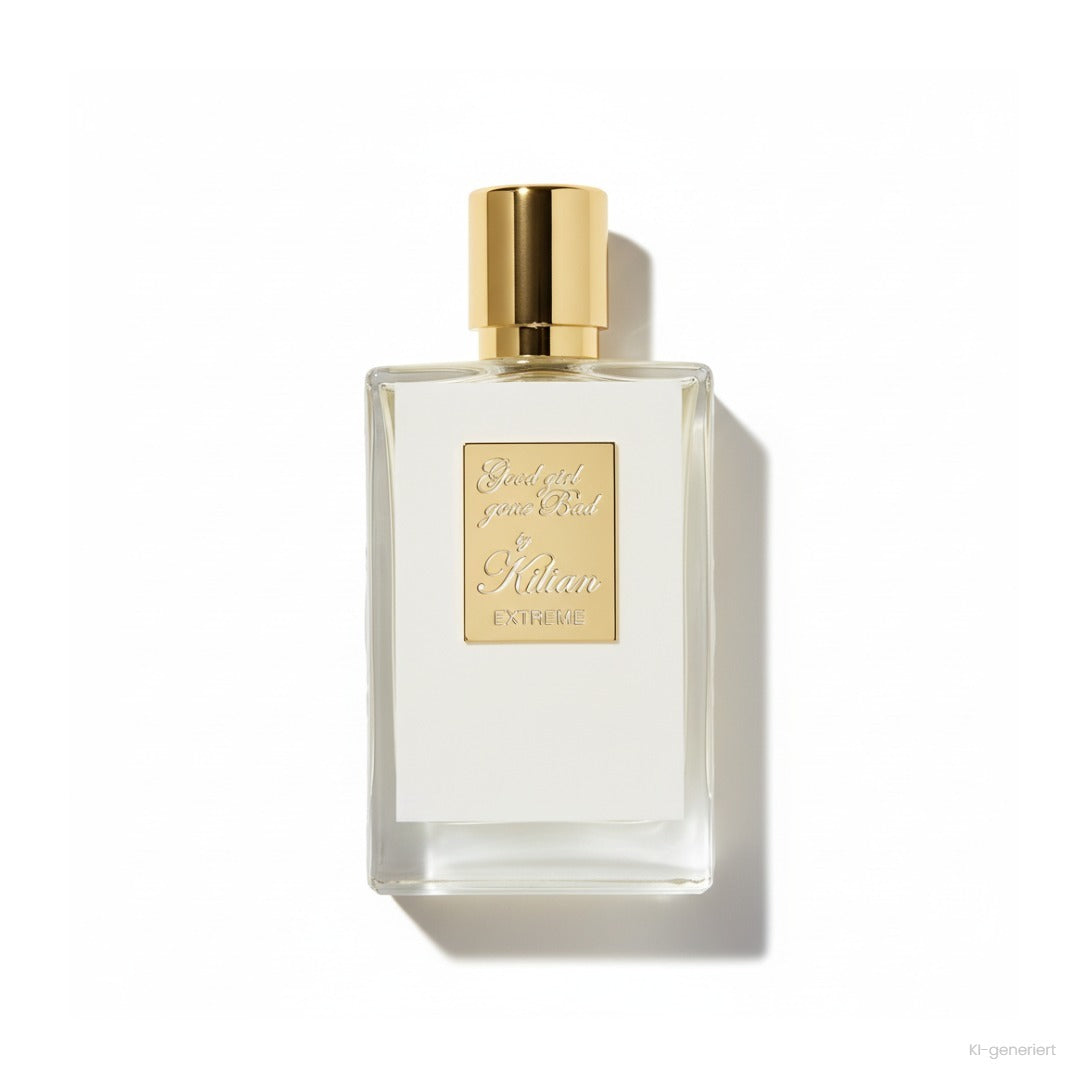 Kilian Good girl gone Bad Extreme Eau de Parfum 50 ml, Flasche mit goldener Kappe und goldenem Etikett