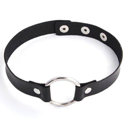 Choker Halsband (Ring oder Herz)
