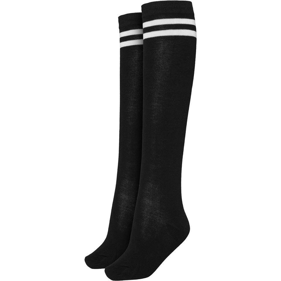 Basic Ladies College Socks in schwarz oder weiß