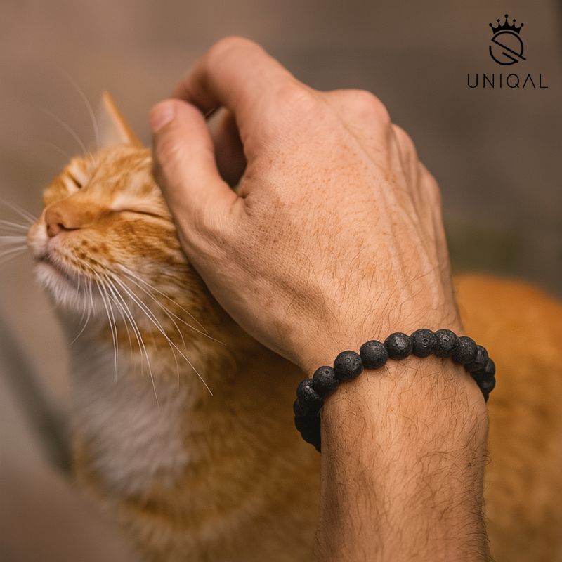 PERLENARMBAND LAVASTEIN 8MM