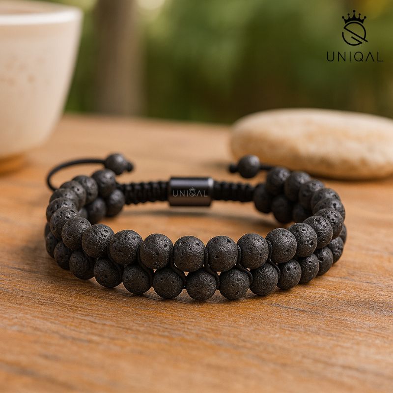 ARMBAND LAVASTEIN ZWEIREIHIG 6MM