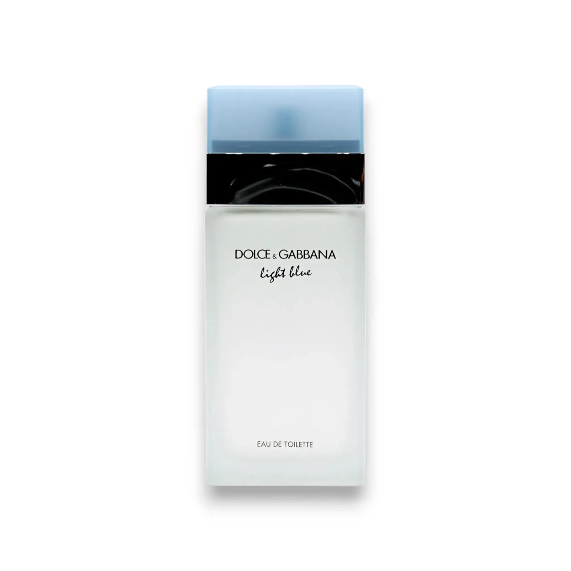 Dolce & Gabbana Light Blue Eau de Toilette Flakon mit hellblauem Deckel, Produktfoto