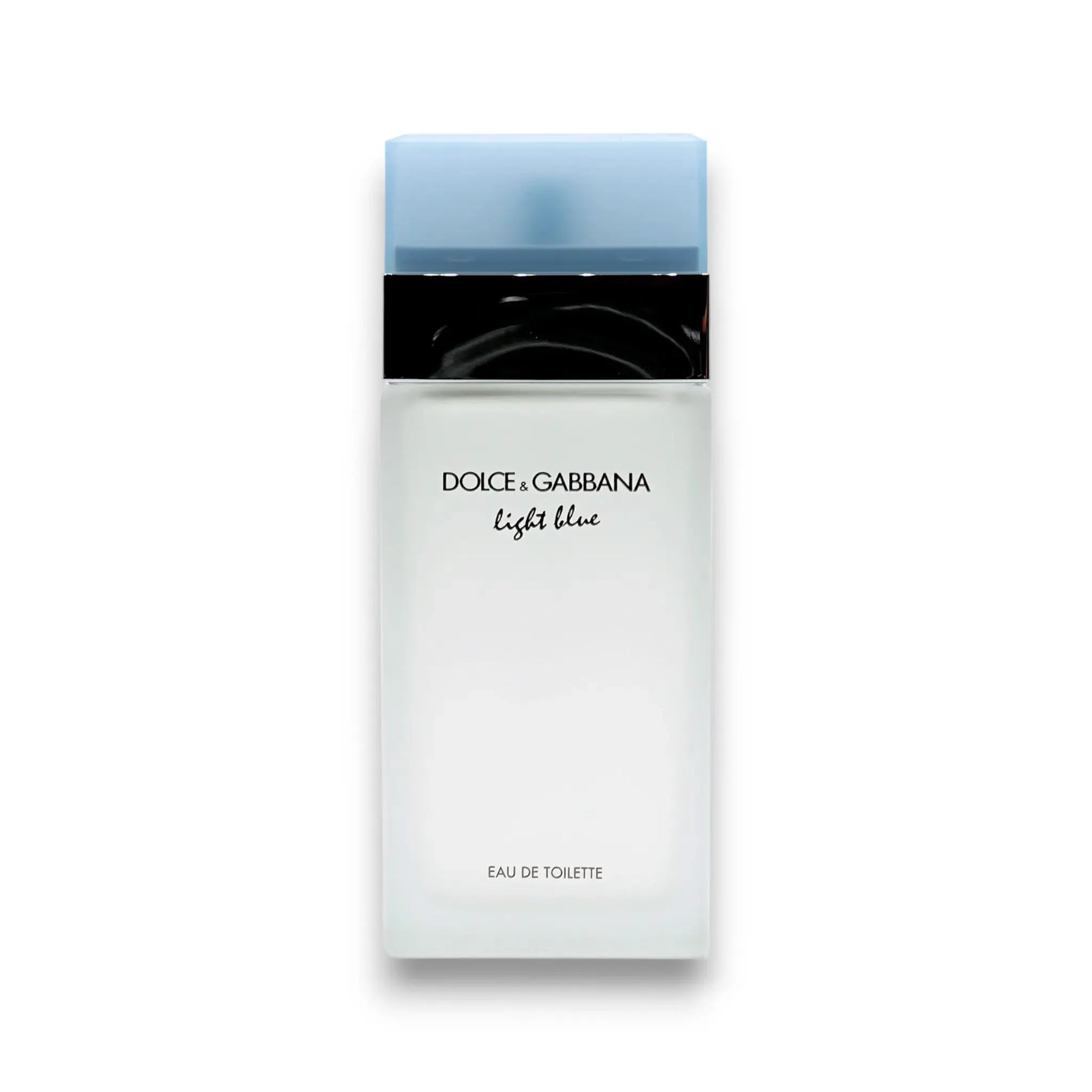 Dolce & Gabbana Light Blue Eau de Toilette Flakon mit hellblauem Deckel, luxuriöses Parfüm
