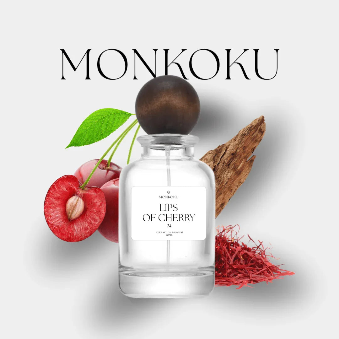 Lips of Cherry Extrait de Parfum || MonKoku - BLACK ELIXIR - Maison de Parfum
