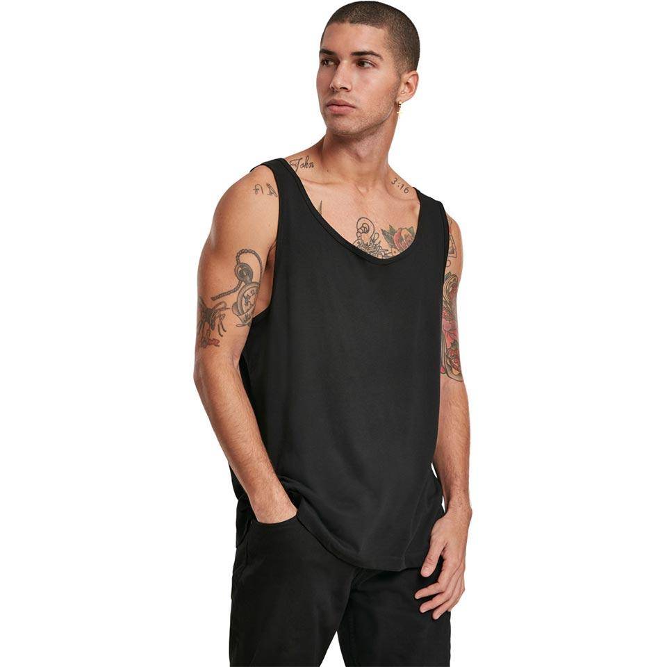 Basic Loose Tank Top All Black Everything (unisex)