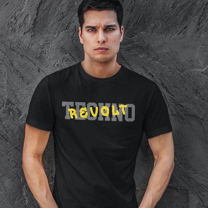 Techno Revolt T-Shirt (schwarz oder weiß / unisex)