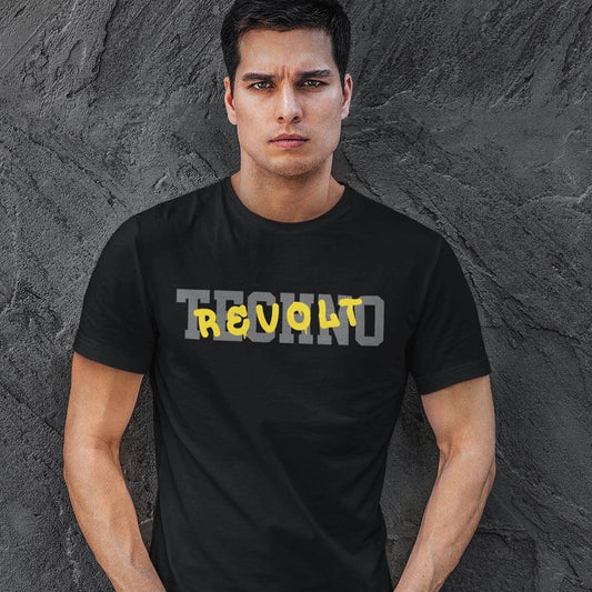Techno Revolt T-Shirt (schwarz oder weiß / unisex)