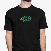 420 T-Shirt (schwarz / unisex)
