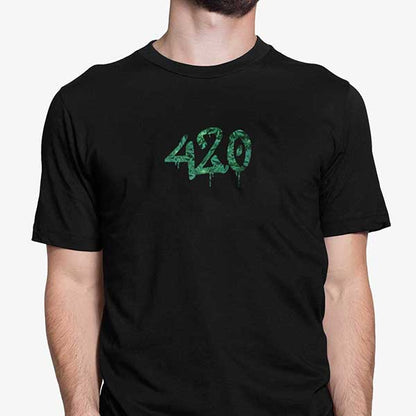 420 T-Shirt (schwarz / unisex)