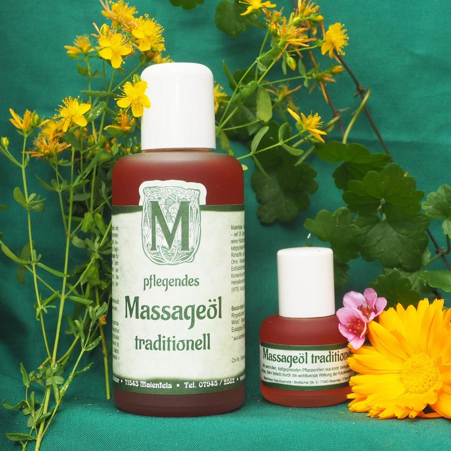 Traditionelles Massageöl