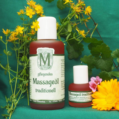 Traditionelles Massageöl