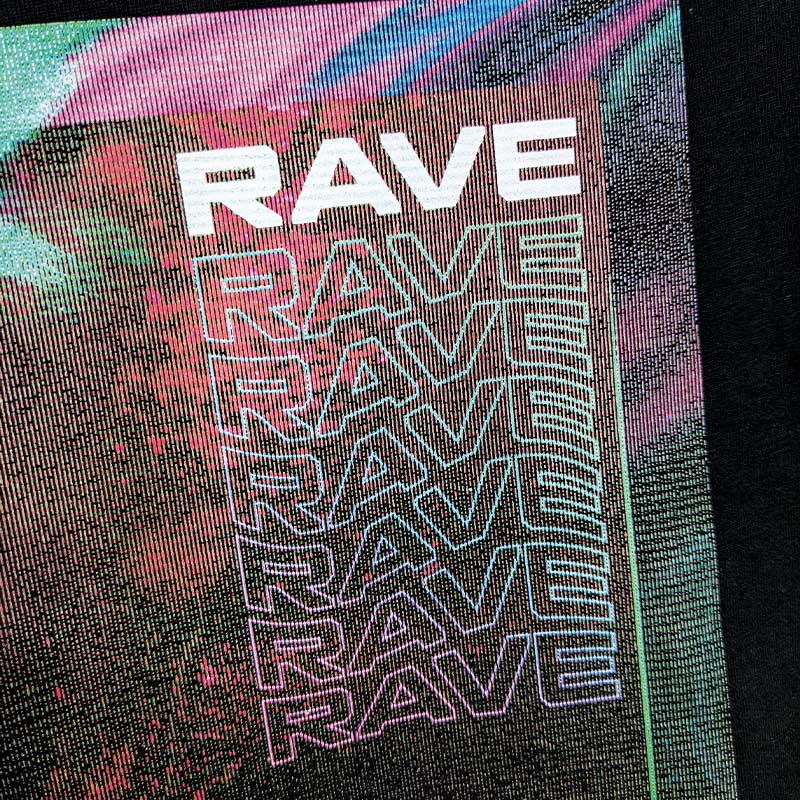 Melting Trip T-Shirt (schwarz, unisex)