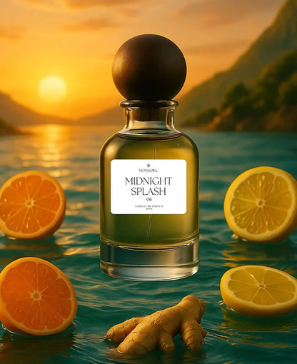 Midnight Splash Extrait de Parfum || MonKoku - BLACK ELIXIR - Maison de Parfum