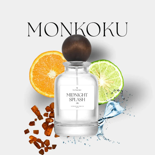 Midnight Splash Extrait de Parfum || MonKoku - BLACK ELIXIR - Maison de Parfum