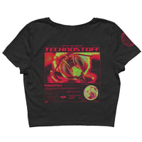 Moon Bee Crop Top (schwarz)