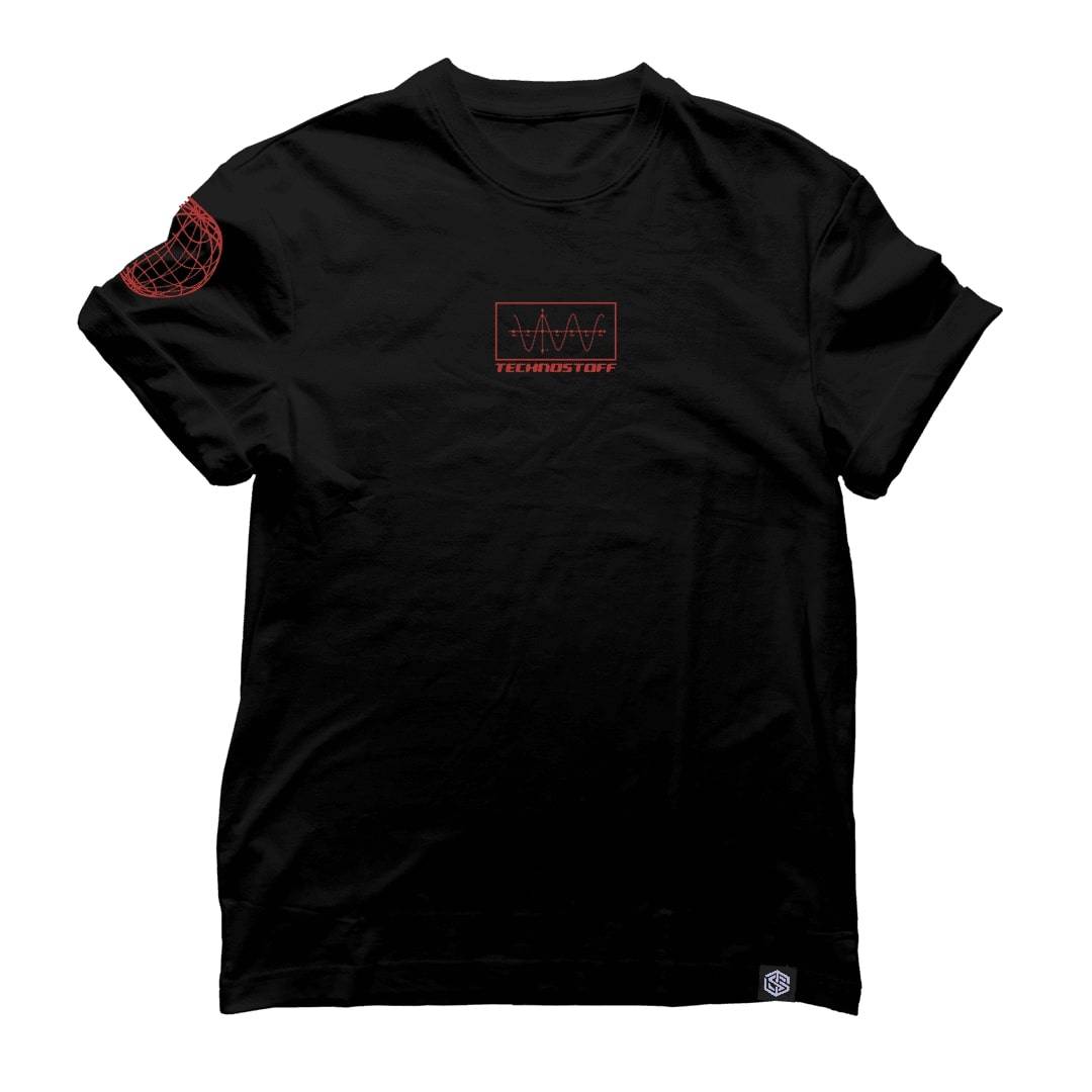 Moon Bee T-Shirt (regular, unisex, black)