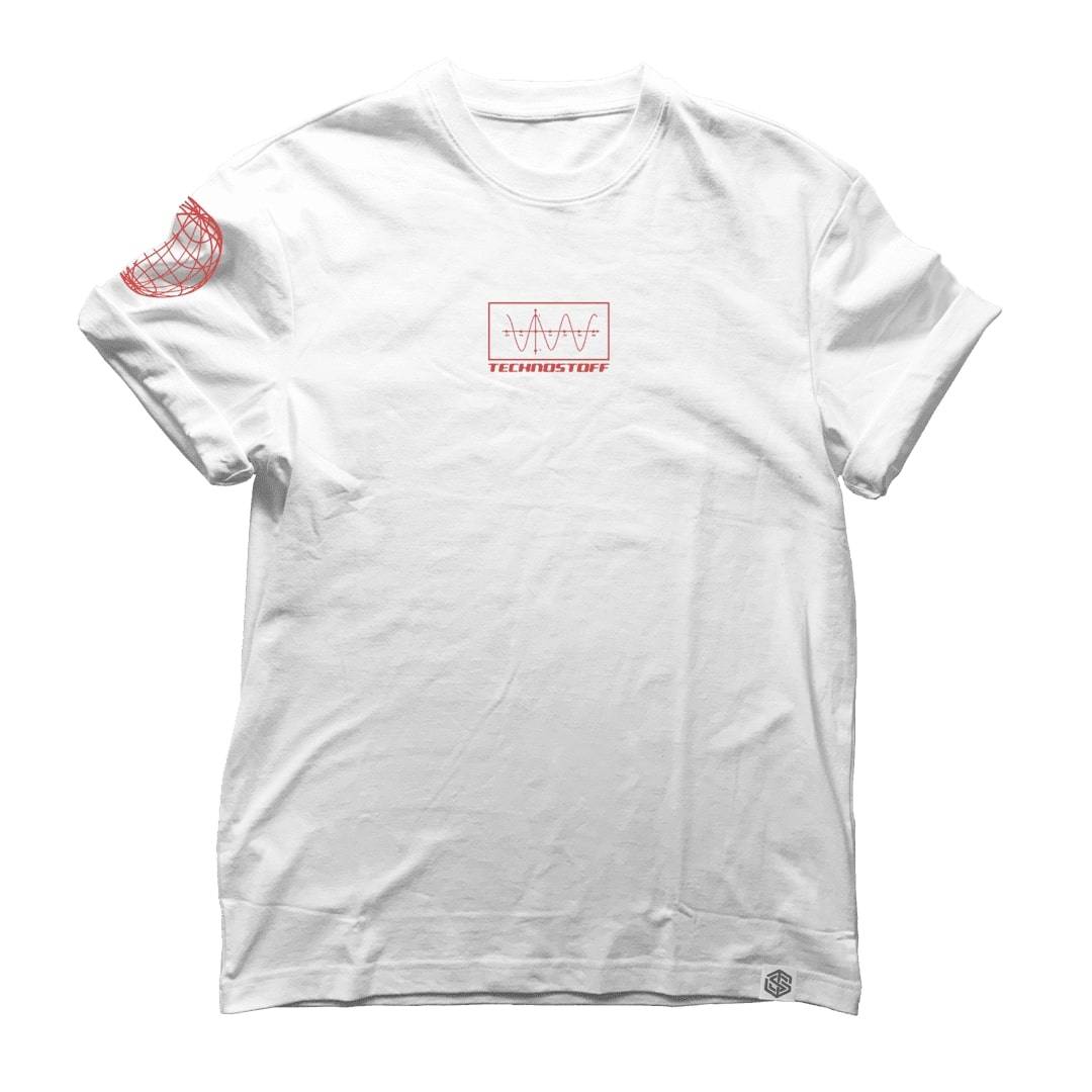 Moon Bee T-Shirt (regular, unisex, white)