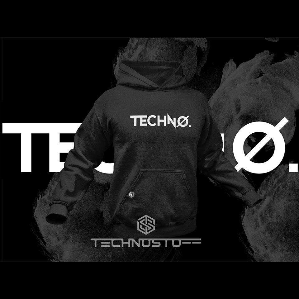 'New Techno' Premium Hoodie