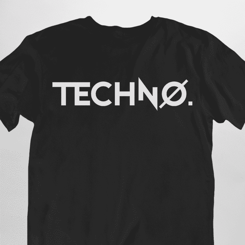 'New Techno' T-Shirt (schwarz / unisex)