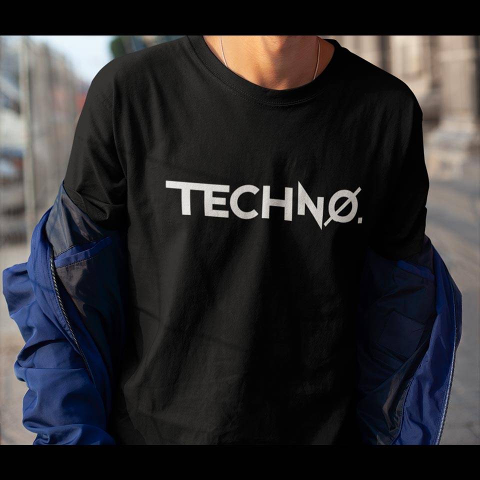 'New Techno' T-Shirt (schwarz / unisex)