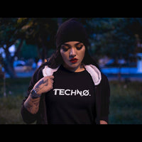 'New Techno' T-Shirt (schwarz / Frauen)
