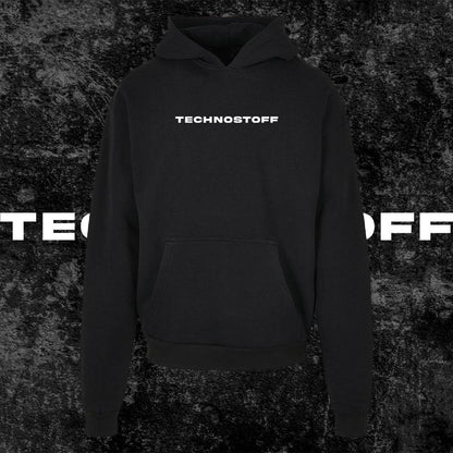 Nocturnal Nature Oversized Ultra Heavy Hoodie (schwarz, unisex)