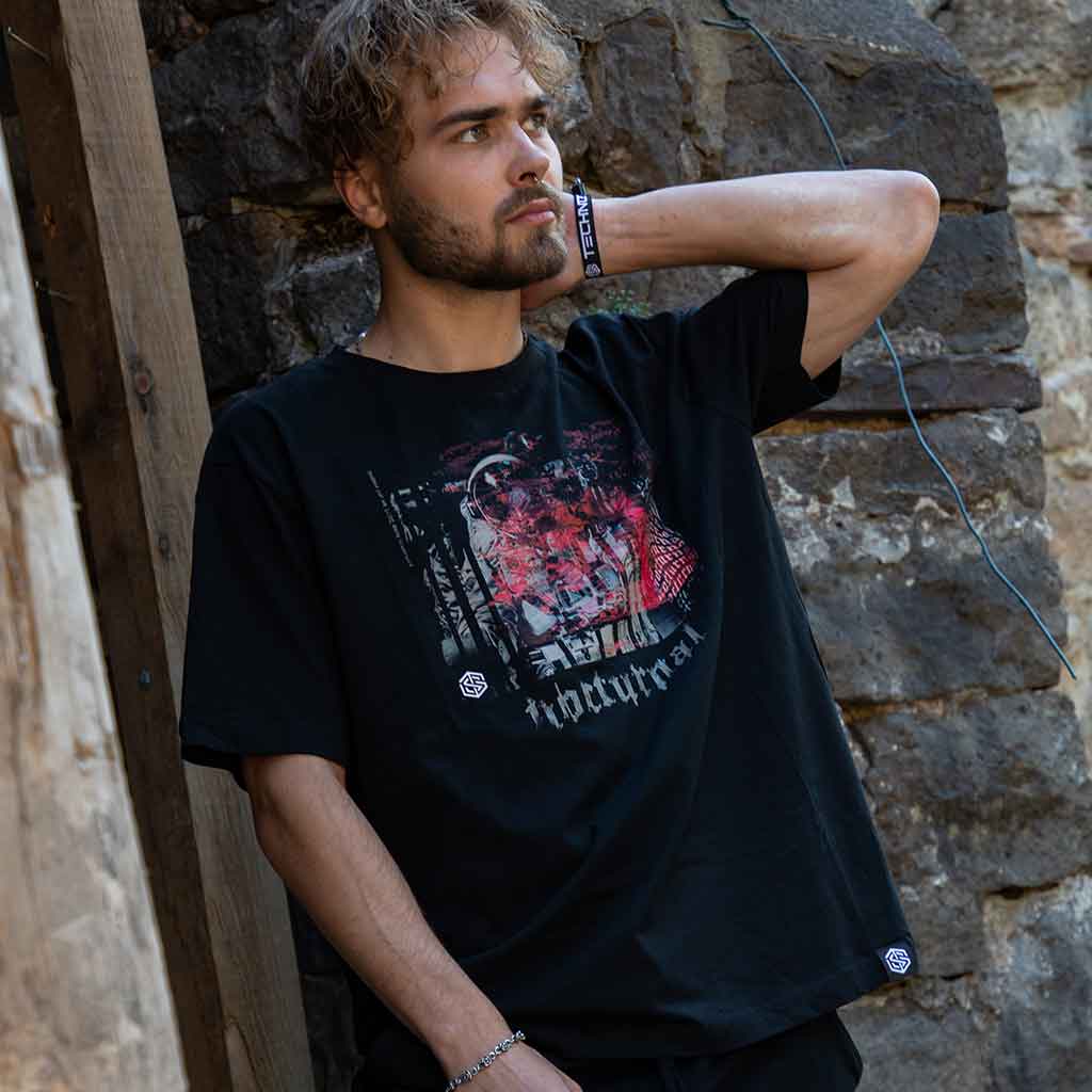 Nocturnal Astronaut Oversized T-Shirt (unisex)