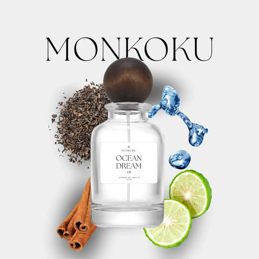 Ocean Dream Extrait de Parfum || MonKoku - BLACK ELIXIR - Maison de Parfum