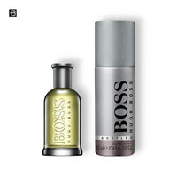 Hugo Boss Bottled Eau de Toilette Set 50 ml - BLACK ELIXIR - Maison de Parfum