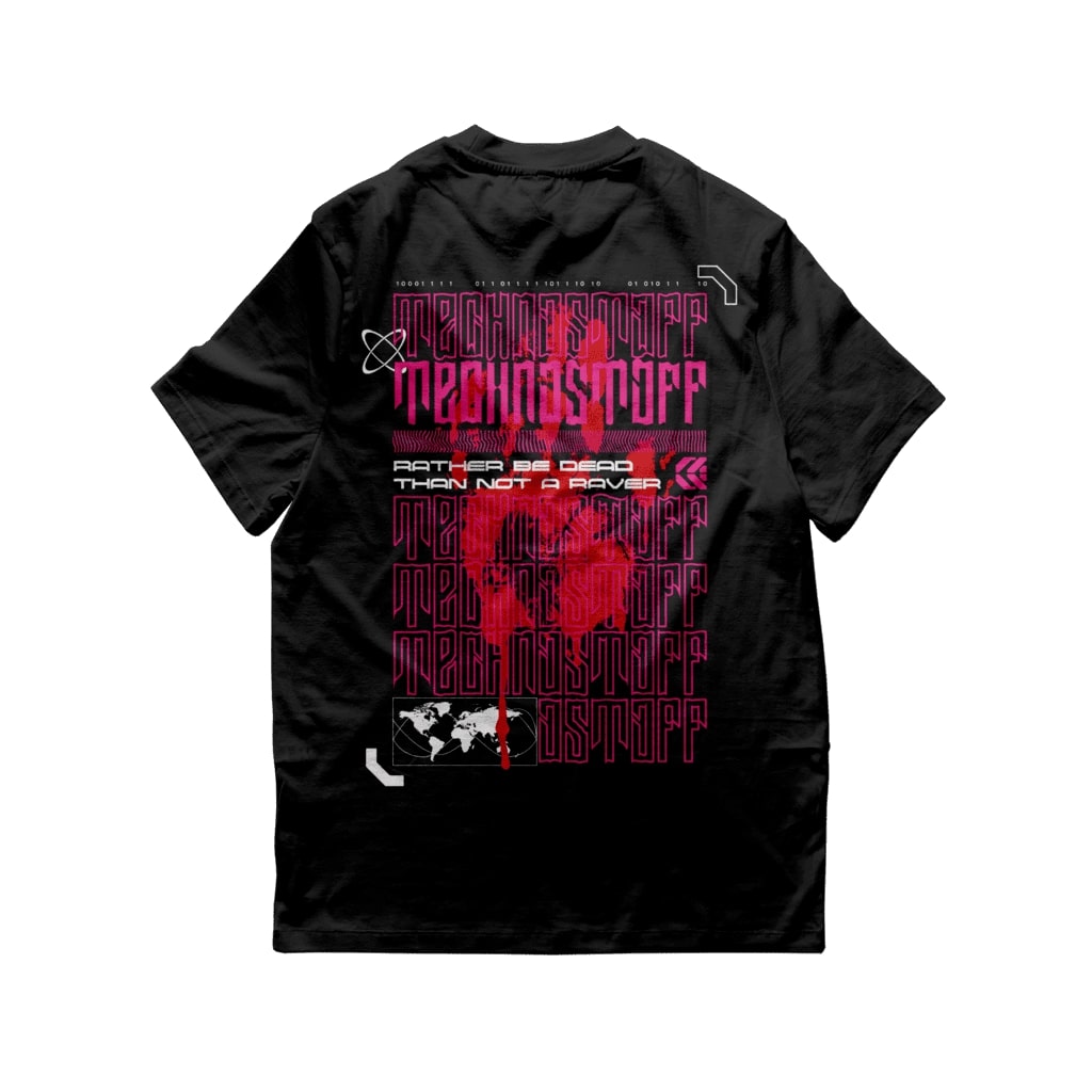 Bloody Hand T-Shirt (black, unisex)