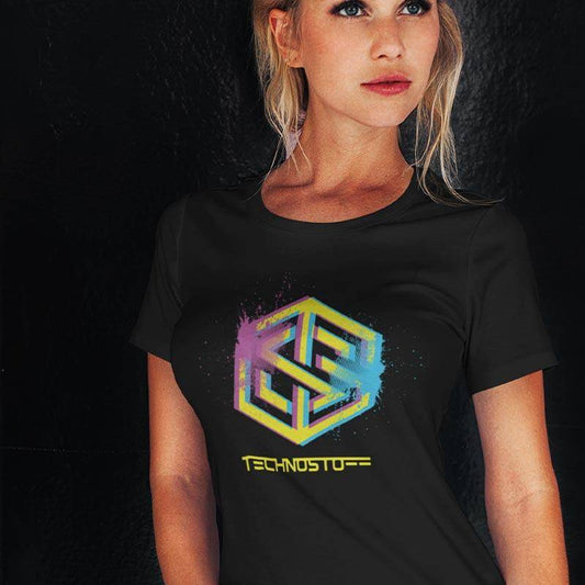 Paint Bombs T-Shirt (schwarz / Frauen)